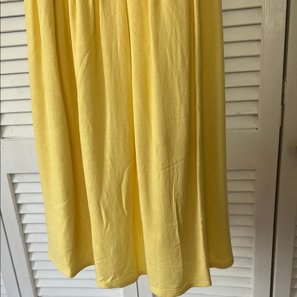 Yellow Ruffled Sundress - Picture 4 of 6